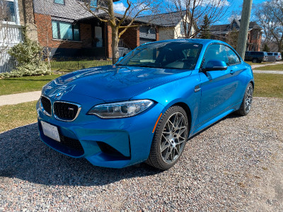 2018 BMW M2 Coupe - 6sp Manual - 53,000 km