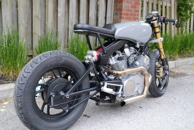 1983 Yamaha xv750 Virago - cafe racer (9k OBO) in Sport Bikes in City of Toronto - Image 4