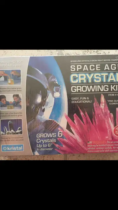 Crystal growing kit, View more