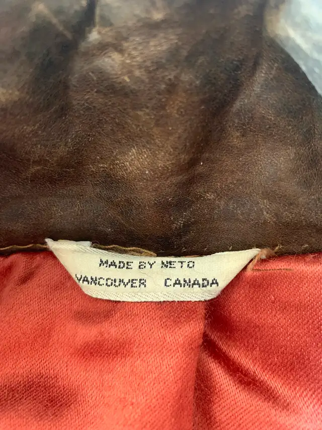 Men’s RETRO Leather Bomber Jacket & Pants in Men's in Edmonton - Image 6