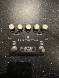Free the tone - Black Vehicule - Bass overdrive