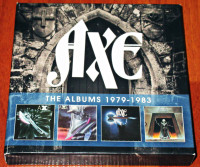 (BOXSET) Axe – The Albums 1979 - 1983(4 CD;s)