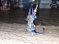 Warhammer 40k chaos space marine night lords Sorcerer 