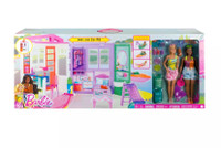 Barbie Holiday Fun Dolls, Playset and Accessories Brand New