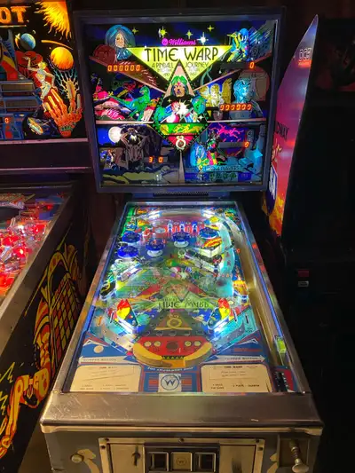$3,000 or Best Offer TIME WARP is a fast fun game made by Williams in 1979 and was an innovative mac...