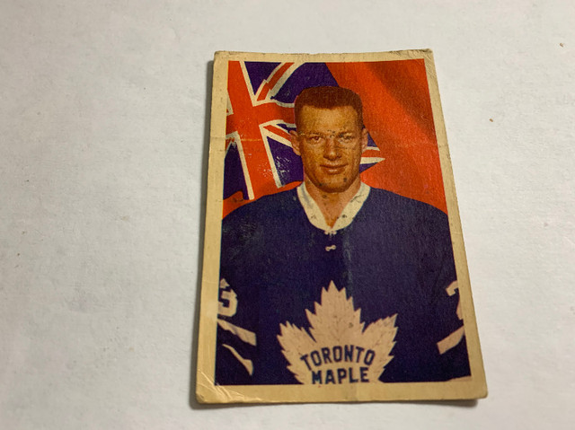 1963 - 64 PARKHURST TORONTO MAPLE LEAFS #9 Edward Shack dans Art et objets de collection  à Longueuil/Rive Sud