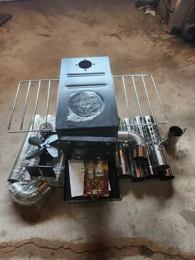 Camping wood stove, View more