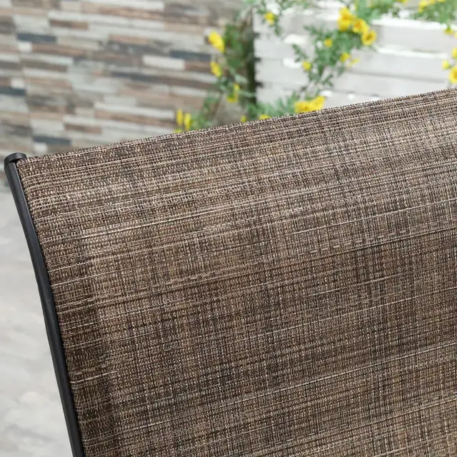5-Piece Outdoor Patio Dining Set, 4 Swivel Rocker Chairs and 37" in Patio & Garden Furniture in Markham / York Region - Image 6
