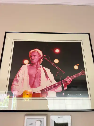 Photo originale Sting 1983 signé, View more