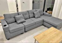 Comfort Zone 4-Seater Sectional Sofa with free delivery