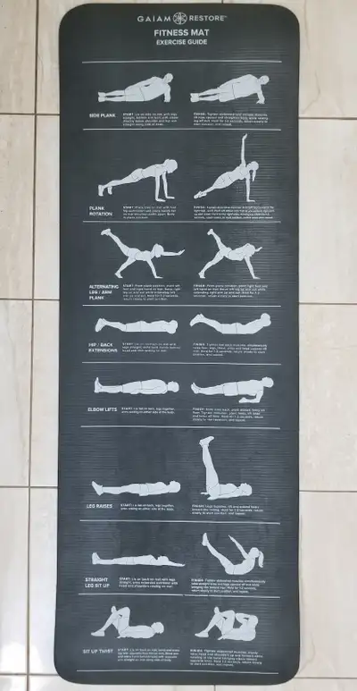 Gaiam Restore fitness mat, View more