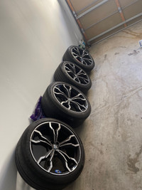 REDUCED- BMW X3M OEM rims/Wheels (style 765M) with tires