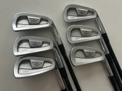 - Mizuno T-Zoid Pro Irons Set - [ 3-9 no 8 Iron] - Set Includes 3,4,5,6,7,9 - Right Hand Golf Clubs...