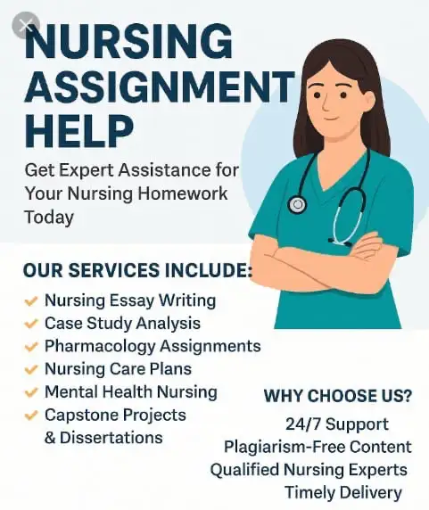 NURSING EXPERT(ASSIGNMENTS/ CLASSES/EXAMS HELP) 