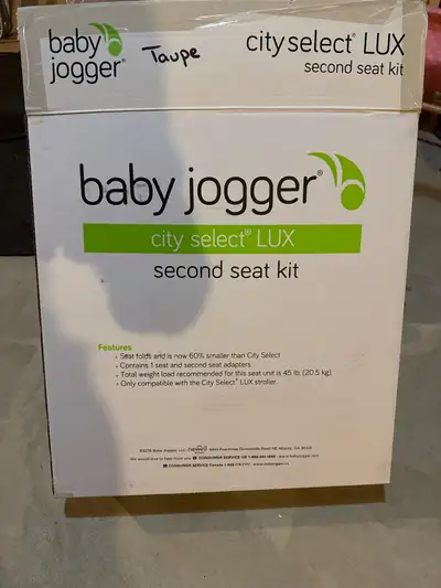 Brand New Baby Jogger City Select LUX Second Seat Kit, View more