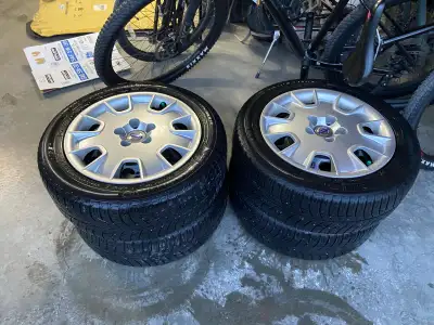 16 inch steel rims for sale with Volvo hubcaps Rims are in good condition - standard 16” steel rims....