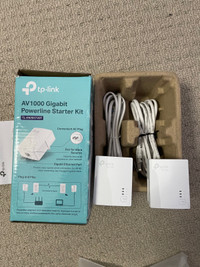 tp-link AV1000 Gigabit powerline Ethernet kit