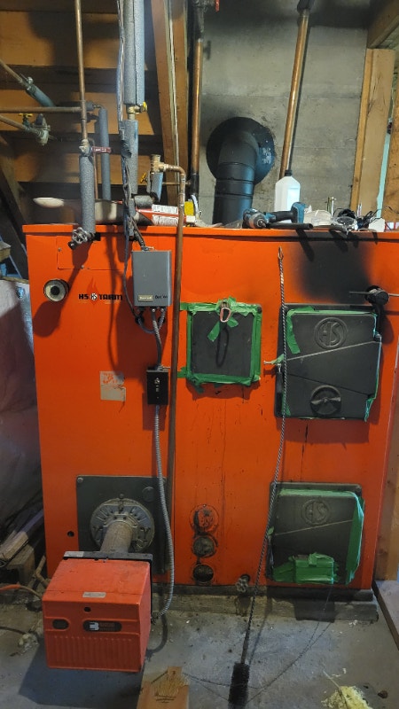 1970s Tarm Dual Oil/Wood boiler and Oil Tank | Other | Bridgewater | Kijiji