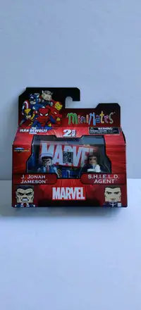 Marvel comics Minimates J Jonah Jameson SHIELD Agent Minifigures