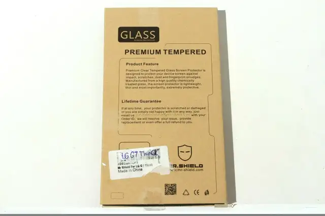 x2 Protecteurs d'écran pour LG G7 ThinQ Mr Shield Tempered Glass in Cell Phone Accessories in City of Montréal - Image 3
