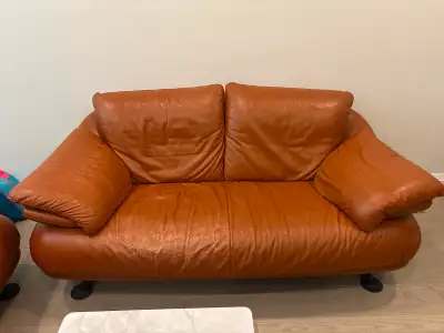 Leather sofa set, View more