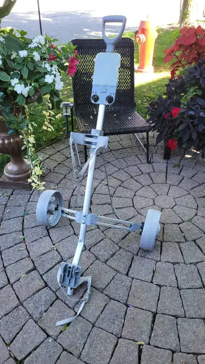 Golf Cart aluminum foldable in perfect condition, View more