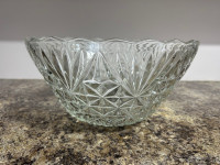 Large crystal bowl