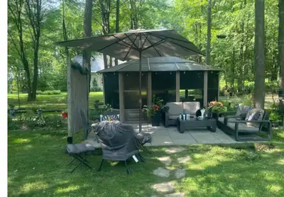 Parasol et base, View more