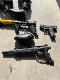 Assorted Used Paintball Gear