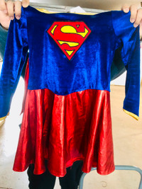 DC Supergirl Halloween Costume Deguisement for Kids Size M (8-10