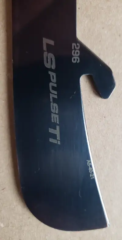 Bauer TUUK LS Pulse Ti Blades Edge Runners Titanium 296 Size 11, View more