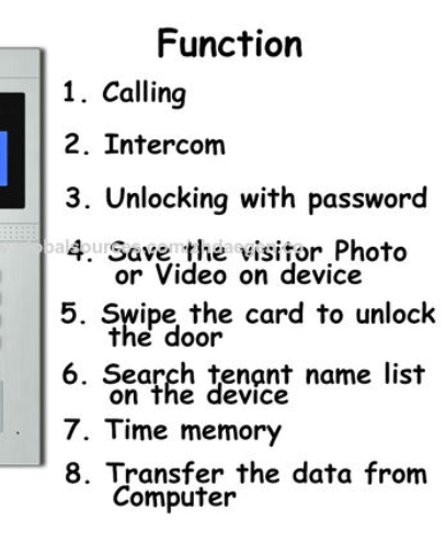 Maple Armor DZ-6308CLA1 Outdoor station Wireless 4G Intercom Sys in General Electronics in Laval / North Shore - Image 4