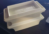 SELL/TRADE Both for $10 - Vintage Tupperware 1511 1511-2 1512 Do