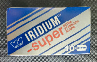 Wizamet Super Iridium Double Edge DE Razor Blade - 10 Blades