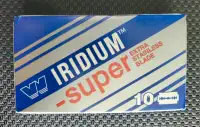Wizamet Super Iridium Double Edge DE Razor Blade - 10 Blades