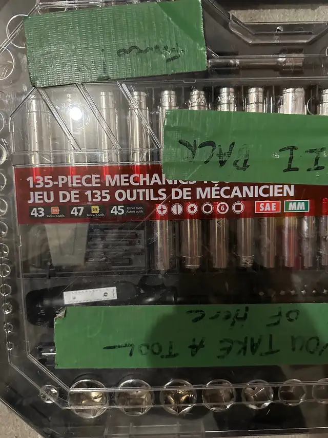 Husky 135-Piece Mechanics Tool Set – Used, Complete, Great Shape in Hand Tools in Ottawa - Image 3