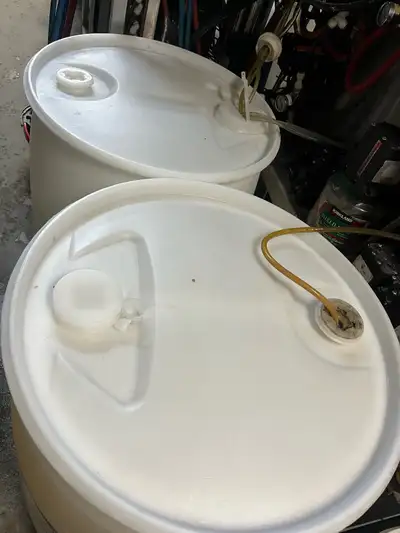 1 205L and 4 110L barrels available. $25 each. Pick up @ Bowfort Carwash 83 Bowridge Drive NW. 9am t...