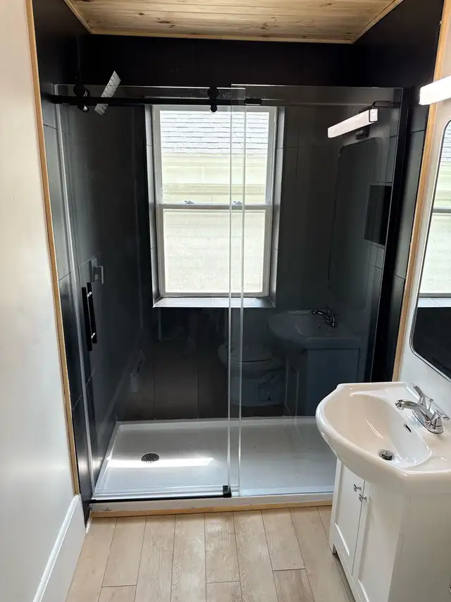 Shower door installation547962646462484489