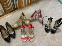 All 5 pairs of high heels for only 80$