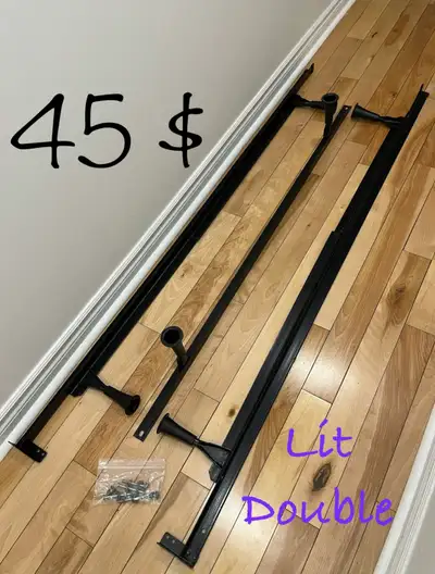 Base en métal pour Lit-Double 45$, View more