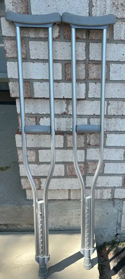 Aluminum crutches, View more