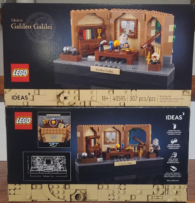 Lego Ideas 40595 Tribute to Galileo Galilei New Sealed $35 Each in Toys & Games in Markham / York Region
