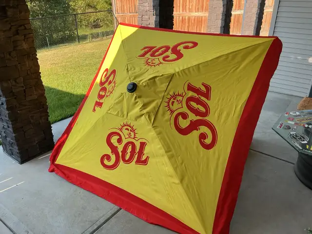 Sol Beer Patio Umbrella