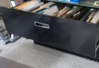 Side drawer filing cabinets
