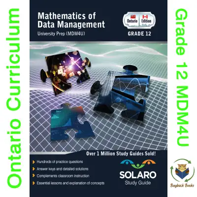 Grade 12 Data Management MDM4U with Solutions, Pick one up!, View more