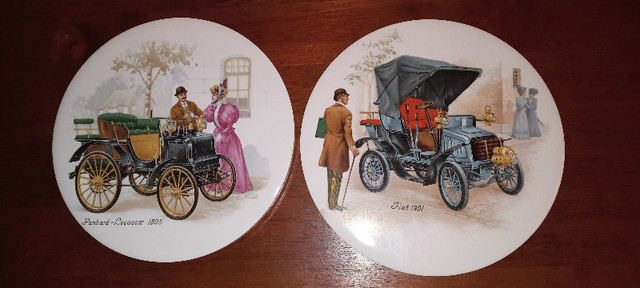 Antique Car decorative Plates in Arts & Collectibles in Comox / Courtenay / Cumberland