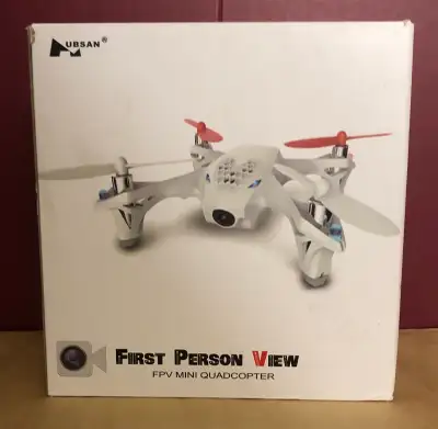 Hubsan FPV Mini Quadcopter Drone. Model H107D. 5 In Good Condition Hi and thanks for looking. Sellin...