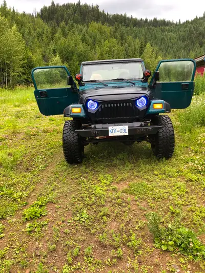 1998 Jeep TJ new motor from canadian engine, new parts throughout almost everything has been done to...