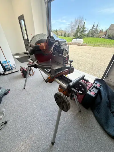 Rigid 12”Mitre Saw and stand , View more
