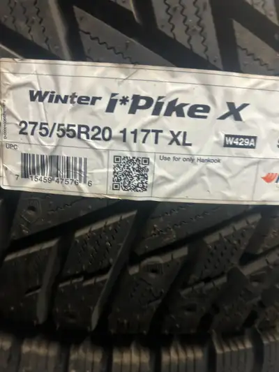 NEW Hankook Winter i*Pike X TOP-LINE Winter tires . $100 Mail in Rebate With The Purchase of 4 tires...